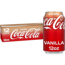 Coca-Cola Vanilla Soda Pop Fridge Pack Cans, 12 fl oz, 12 Pack