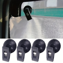 A Set of 3 Car Suction Cup Holders with Strong Adhesive, Designed for Mounting Sunshades, Curtains, and Tickets on Car Windows and Windshields. Made from Durable Plastic, These Holders Are Removable Without Leaving Any Residue and Are Suitable