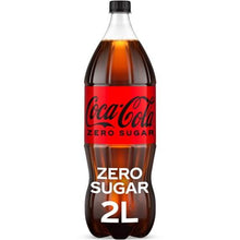 Coca-Cola Zero Sugar Soda Pop Bottle, 2 Liters