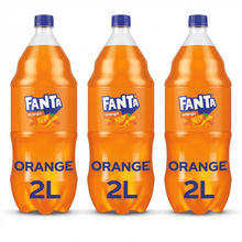 Fanta Orange Soda Pop, 2 Liter Bottle (3 Pack)