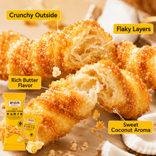 Crisp Coconut Sticks Rich New Zealand Butter Flavor Flaky Baked Pastry Snacks Individual Pack Office Afternoon Tea Treats 360G