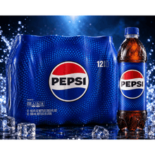 Pepsi Cola Soda Pop, 16.9 fl oz, 12 Pack Bottles