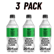 Sprite Zero Sugar Lemon-Lime Caffeine Free Soda Pop Bottle, 20 fl oz 3 pack