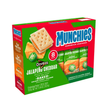 Jalapeño Cheddar Sandwich Crackers | Spicy Cheese Filled Crackers, Crunchy Snack Packs, On-The-Go