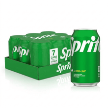 Sprite Lemon Lime Soda Soft Drinks, 7.5 fl oz, 7 Pack