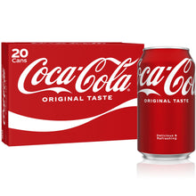 Coca-Cola Soda Soft Drink, 12 fl oz, 20 Pack