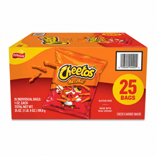 Cheetos Crunchy Cheese Flavored Snacks, 1 oz Individual Bags, 25 Count Variety Pack – Classic Crunchy Corn Snacks, Bold Cheesy Flavor, Single-Serve Lunchbox Snacks, Party Pack for School, Office, Travel & Everyday Snacking