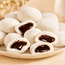Chocolate Center Marshmallow Treats, Soft Cocoa Filled Marshmallow Candy for Students, Office Workers, Family Sharing, Movie Night, Thanksgiving Dessert Tables, And New Year Snacks