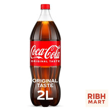 Coca-Cola Classic Soda Pop Bottle, 2 Liters (67.6 fl oz) | Original Refreshing Cola Soft Drink | Family Size Beverage Bottle