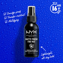 NYX PROFESSIONAL MAKEUP Setting Spray, Matte Finish, Up to 16HR Wear — Complimentary Gift with $28+ Orders; If the Gift Is Out of Stock or Its Price Rises, Order Cancelled with Full Refund Before Shipment