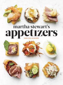Martha Stewart's Appetizers: 200 Recipes & 30 Cocktails Cookbook — Complimentary Gift with $59+ Orders; If the Gift Is Out of Stock or Its Price Rises, Order Cancelled with Full Refund Before Shipment