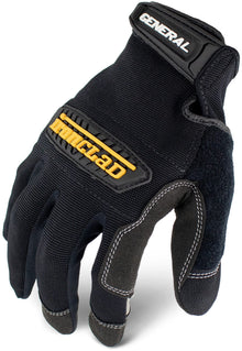 Ironclad General Utility Work Gloves GUG, All-Purpose, Performance Fit, Durable, Machine Washable (1 Pair) Black — Complimentary Gift with $51+ Orders; If the Gift Is Out of Stock or Its Price Rises, Order Cancelled with Full Refund Before Shipment