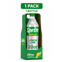 Sprite Lemon-Lime Caffeine Free Soda Pop, 20 fl oz Bottle | Crisp Lemon-Lime Flavor | Refreshing Carbonated Soft Drink 1 pack