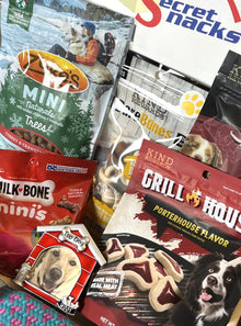 Dog Gift Box with Bonus Picture Frame for Your Favorite Fur Baby! Filled with Treats & Toys to Keep Your Canine Entert… — Complimentary Gift with $80+ Orders; If the Gift Is Out of Stock or Its Price Rises, Order Cancelled with Full Refund Before Shipment
