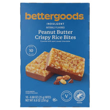 Peanut Butter Crispy Rice Bites – Crunchy Snack Treats, 1 Box