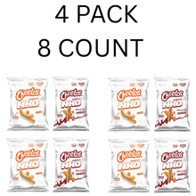 4 Pack Cheetos Simply NKD No Dyes No Artificial Flavors Crunchy Flamin' Hot Cheese Flavored Snacks, 2.875 oz Bag & Cheetos Simply NKD No Dyes No Artificial Flavors Puffs Cheese Flavored Snacks, 2.5 oz Bag
