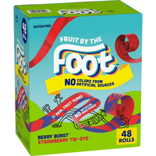 [ 1 PACK ] Fruit By The Foot Tie-Dye Fruit Flavored Snacks Variety Pack, 0.75 oz., 48 pk.