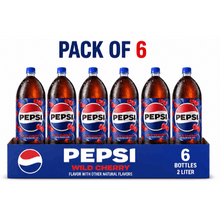 Value Pack of 6 | Fruity Cherry Cola Soda Drink | Smooth Fizzy Refreshment with Rich Flavor | Ideal for Home and Everyday Enjoyment | 2 Liter Bottles
