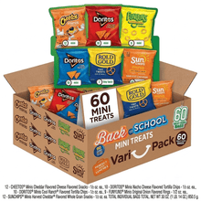 Frito-Lay Mini Treats Variety Pack – Assorted Sweet & Salty Snack-Sized Favorites, Crunchy & Delicious Sweet Treats, Individually Wrapped Single-Serve Packs, Perfect for Lunchboxes, Parties, Back-to-School & On-the-Go Snacking