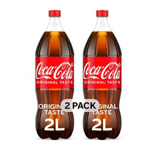 2 pack Coca-Cola Soda Pop, 2 Liters Bottle