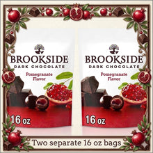 BROOKSIDE Dark Chocolate and Pomegranate Flavored Snacking Chocolate – 32 oz Large Shareable Bag, Gourmet Candy for Parties, Desserts, and Indulgent Snacking