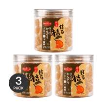 TASTY SNACKS, 3 Packs, Weiliangguo Honey Licorice Kumquat Dried Fruit, 6.7 oz/Pack, Natural Flavor, Refreshing Drink, Vitamin Rich