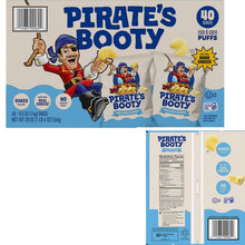 Pirate's Booty Aged White Cheddar Snack, Delicious Gluten Free Cheese Puff Snacks, Light Crispy Baked Corn Snack with Rich Cheddar Taste Perfect for Lunch, Parties & Daily Snacking