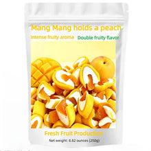 New Mango Honey Peach Preserved Fruit, Mango with Yellow Peach Milk Foam