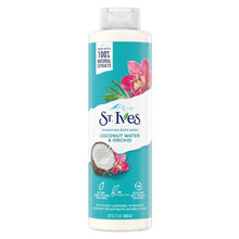 St Ives Body Wash Coconut Water & Orchid 22Oz