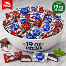 Extra Value bundle mix variety pack Peppermint Patties Candy mini chocolate Coconut chocolate cnady full size snack share size party etc, 19 oz bag