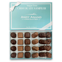 Andy Anand's Exquisite Sugar Free Chocolate Sampler: Unbelievably Delicious, Guilt-Free Indulgence in Assorted Gourmet Flavors, Gift Boxed (13 Oz) - Diabetic Friendly!, Shipped 2nd Day Air