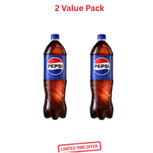 Cola Soft Drink 1.24L Bottle, Carbonated Fizzy Beverage, Classic Refreshing Soda Pop, Chilled Party Drink (2 Value Pack)