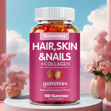 Hair, Skin And Nails Gummies - with Biotin And Vitamins E, C, Support Hair, Skin And Nail, Suitable for Men And Women - Premium Supplement - 100pcs