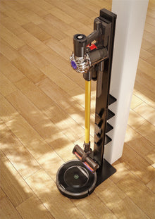 Mount Plus HAB2-HS Storage Stand with 8 Holders for Dyson Vacuums & Robots — Complimentary Gift with $118+ Orders; If the Gift Is Out of Stock or Its Price Rises, Order Cancelled with Full Refund Before Shipment