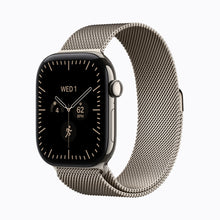 Apple Watch Series 12 46mm Natural Titanium Case GPS + Cellular with Olive Sport Band