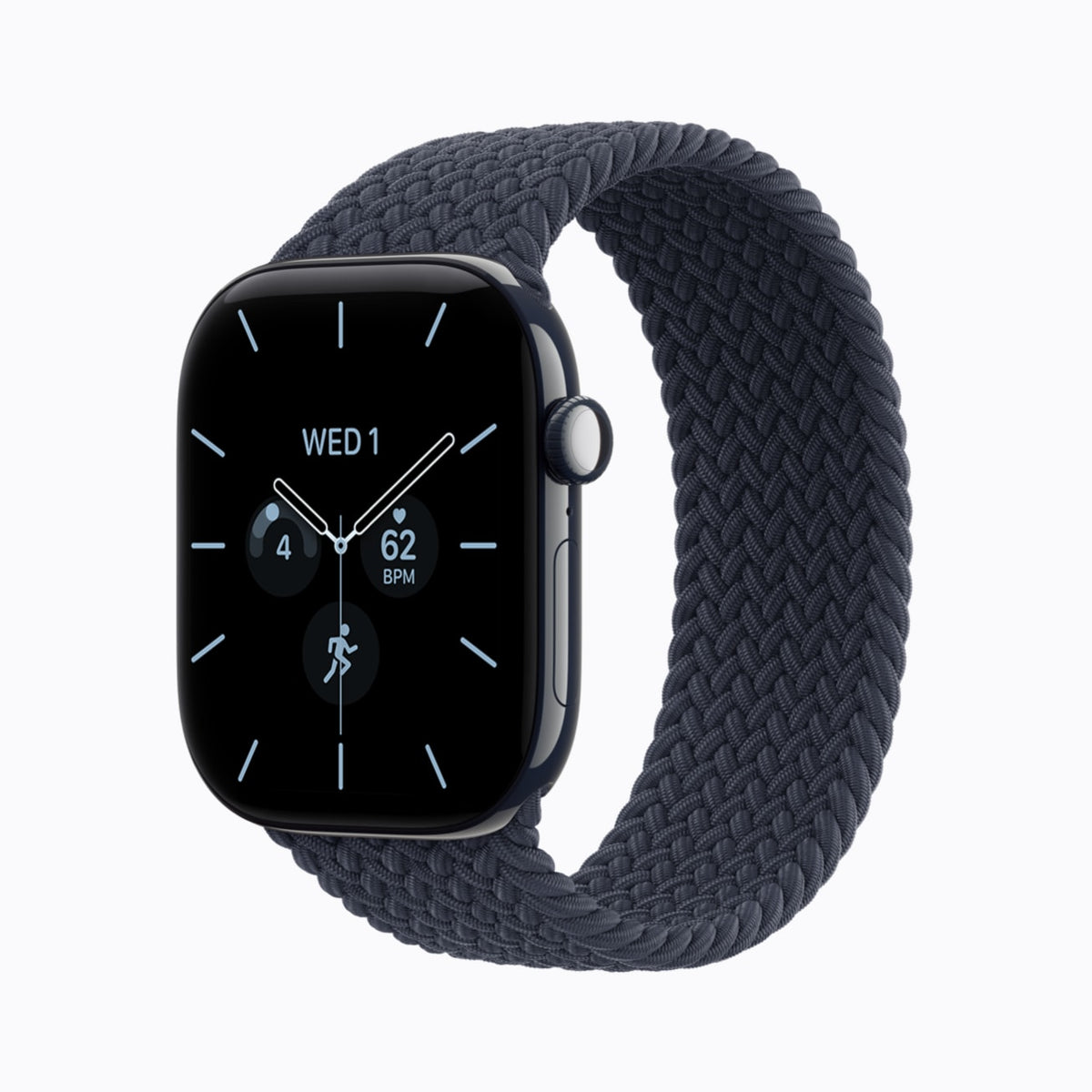 Apple Watch Series 12 42mm Night Blue Ceramic Case GPS + Cellular with Navy Blue Sport Band