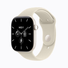 Apple Watch Series 12 46mm Pearl White Ceramic Case GPS + Cellular with Sand Sport Band