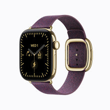 Apple Watch Series 12 42mm Radiant Gold Titanium Case GPS + Cellular with Pale Succulent Sport Band