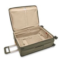 Briggs & Riley Baseline Large Expandable Spinner Olive — Complimentary Gift with $1,260+ Orders; If the Gift Is Out of Stock or Its Price Rises, Order Cancelled with Full Refund Before Shipment