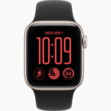 Apple Watch SE 3 40mm Starlight Aluminum Case GPS with Black Sport Band