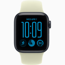 Apple Watch SE 3 40mm Midnight Aluminum Case GPS + Cellular with Pale Succulent Sport Band