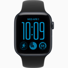 Apple Watch SE 3 44mm Midnight Aluminum Case GPS with Black Sport Band