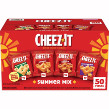 Cheez-It Crackers Variety Pack, 1.50 oz Bags, 48 Count Box, Assorted Baked Cheese Cracker Snacks, Perfect for Road Trips, Office Breaks and Family Snacking