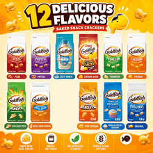 Baked Snack Crackers, Made with Real Cheese, Choose Your Favorite Flavor