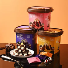 Lava Chocolate Bites 2 Tubs Purple Grape Flavor Melting Core Individually Wrapped Smooth Sweet Premium Snack