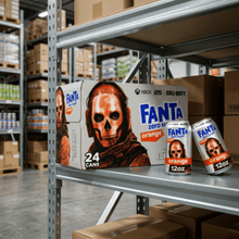 Fanta Zero Sugar Orange Citrus-Flavored Soda, 12 fl oz Fridge Pack, 24 Cans