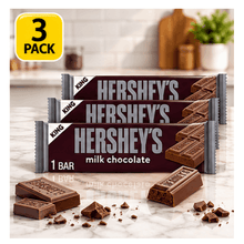 Hershey's Milk Chocolate King Size Candy, Bar 2.6 oz, 3 Pack