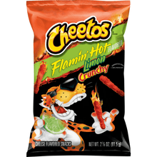 Cheetos 3 Variety Pack – Flamin' Hot Limón Crunchy, Flamin' Hot Crunchy & XXTRA Flamin' Hot Crunchy Cheese-Flavored Snacks Assortment, Net Weight 8.625 oz Bundle