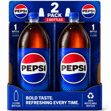Pepsi Cola Soda, 2 Liter Bottle 2 packs