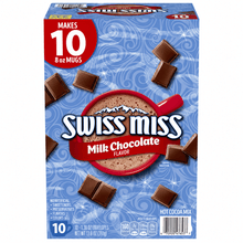 Milk Chocolate Hot Cocoa Mix with Mini Marshmallows, Classic Instant Hot Chocolate Drink Packets, Made with Real Cocoa and Nonfat Milk, Just Add Hot Water or Milk, Individually Wrapped Single-Serve Envelopes, Bulk Box of 10 Count